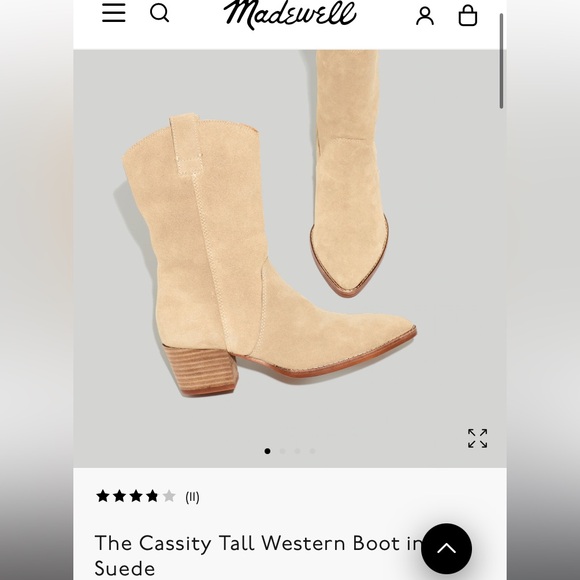 Madewell Shoes - Madewell Cassity Western Boots